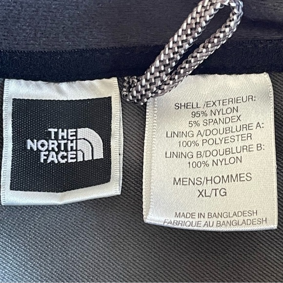 The North Face Mens Apex Soft Shell Jacket Size XL Dark Gray - Picture 4 of 10